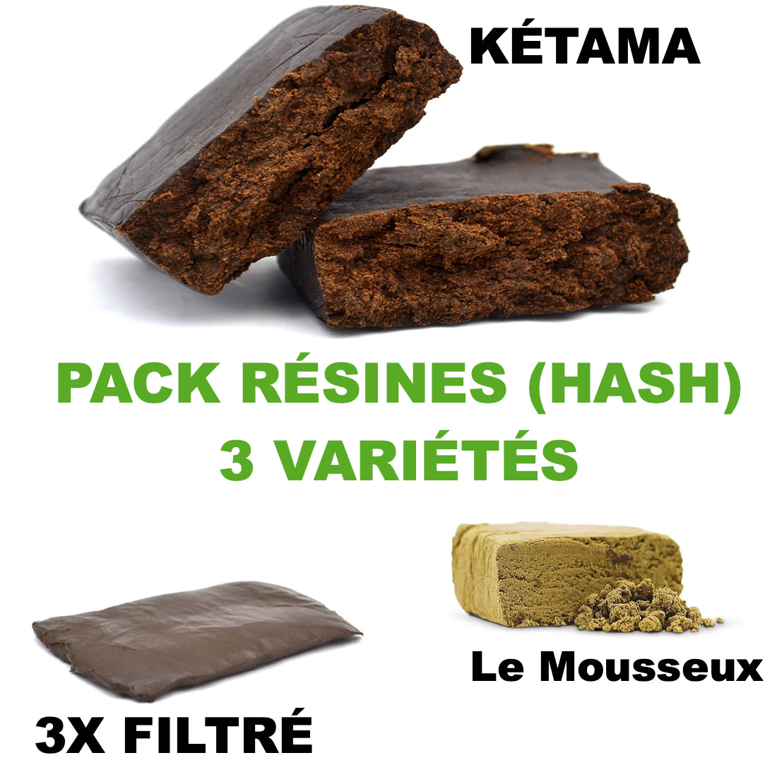 Pack Résines